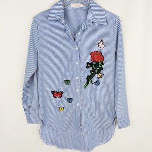Love & Other Things Button Down Top